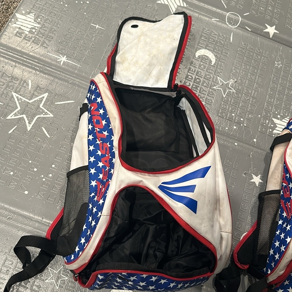 Used Stars and Stripes Easton baseball bag